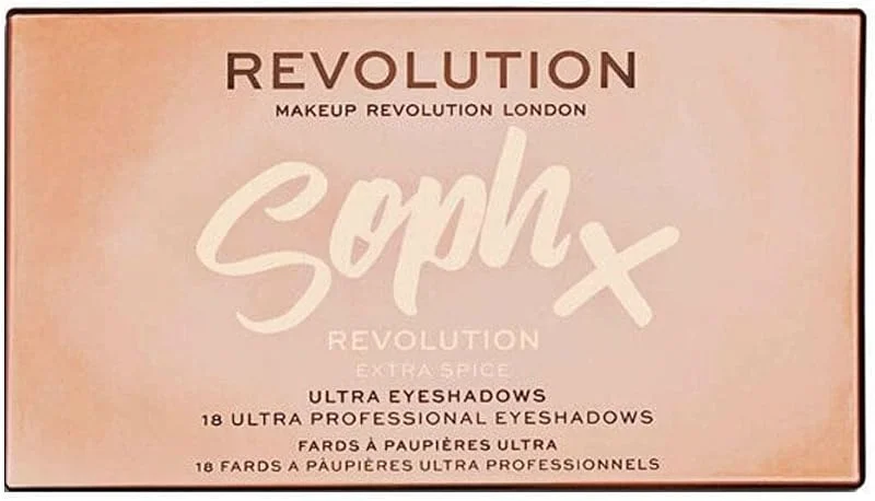 Makeup Revolution Fards à paupières X Soph Extra Spice — Maquillage