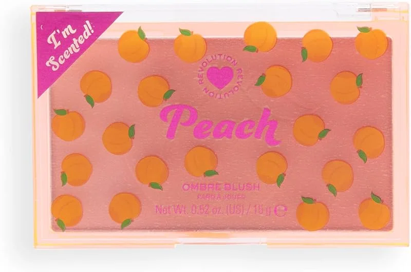 I Heart Revolution Makeup Blush, Fard à Joues en poudre pressée, très pigmenté (15g) — Maquillage