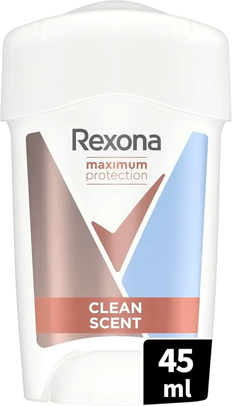 REXONA Maximum Protection Déodorant Femme Stick Clean Scent 45ml — Maquillage
