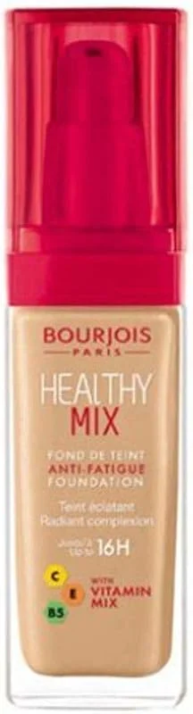 Bourjois - Fond de Teint Healthy Mix - Anti-Fatigue et Révélateur d'Eclat - Teint — Maquillage