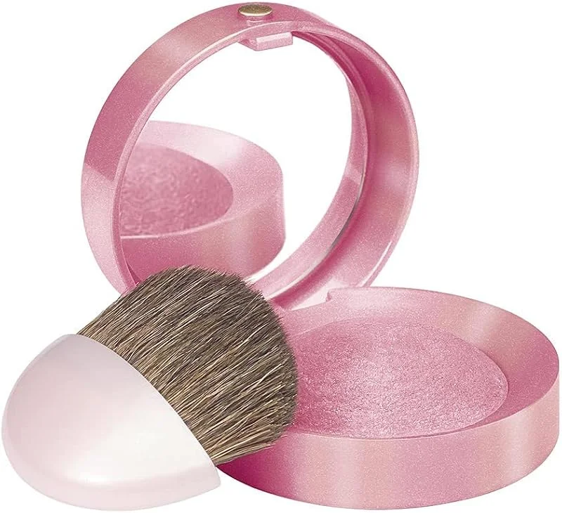 Bourjois Blush Petite Boîte Ronde 54 Rose Frisson, 2, 5 g – Teint Frais & Naturel — Maquillage