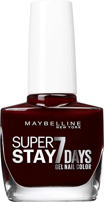 Maybelline New York Vernis à Ongles Gel Super Stay 7 Days Rouge Couture — Maquillage